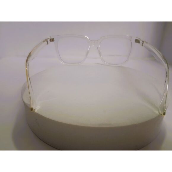Firmoo Trendy Oversized Square Crystal Clear 53-19-149 Eyeglasses Frames - Picture 5 of 14